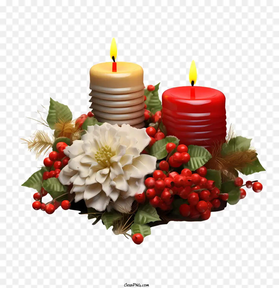 Vela De Navidad，Velas PNG