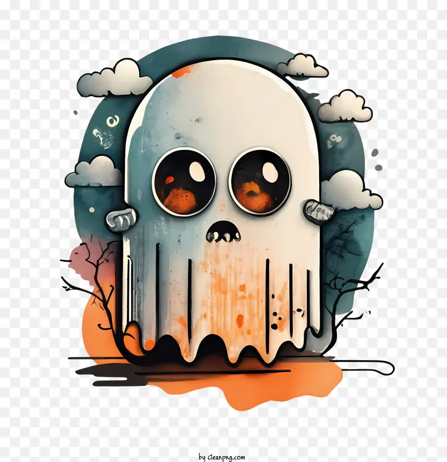 Fantasma De Halloween，Fantasma PNG