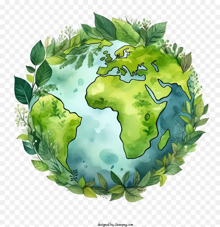 Planeta Verde，Green Earth PNG