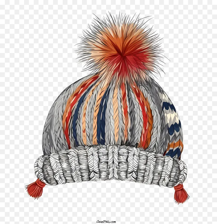 Sombrero De Invierno，Knitted Hat PNG