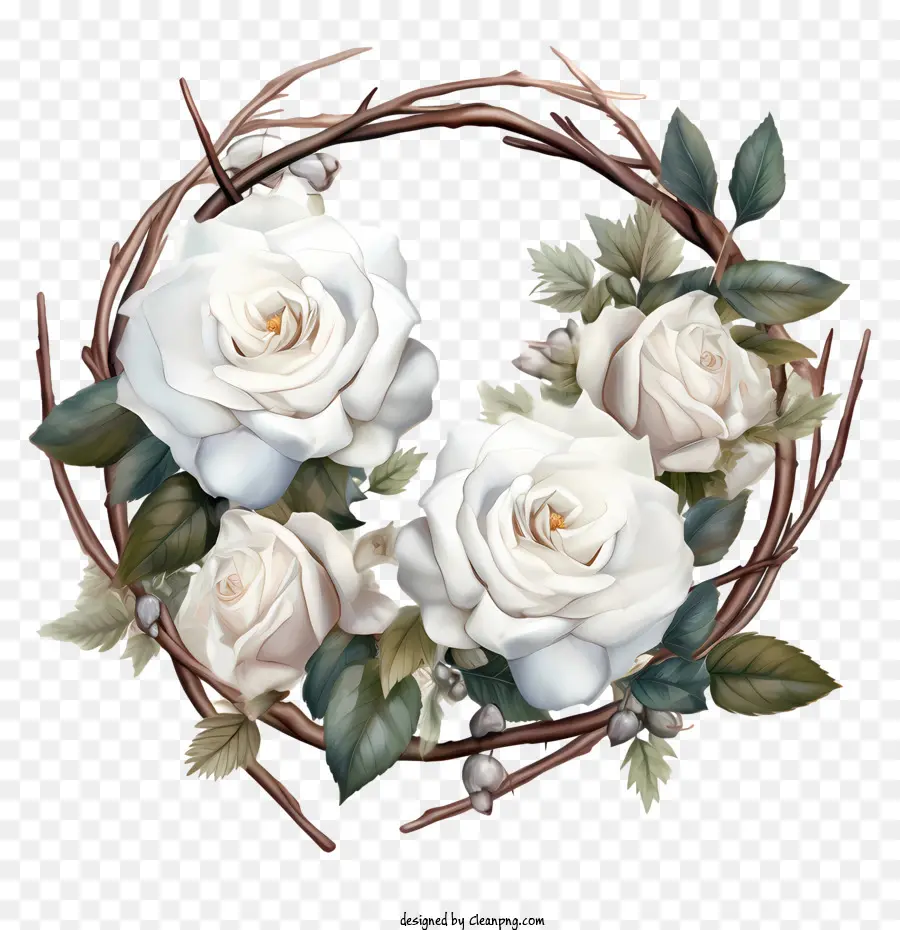 Flor De Rosa Blanca，Las Rosas Blancas PNG