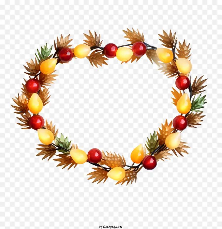 Luces De Navidad，Uva PNG