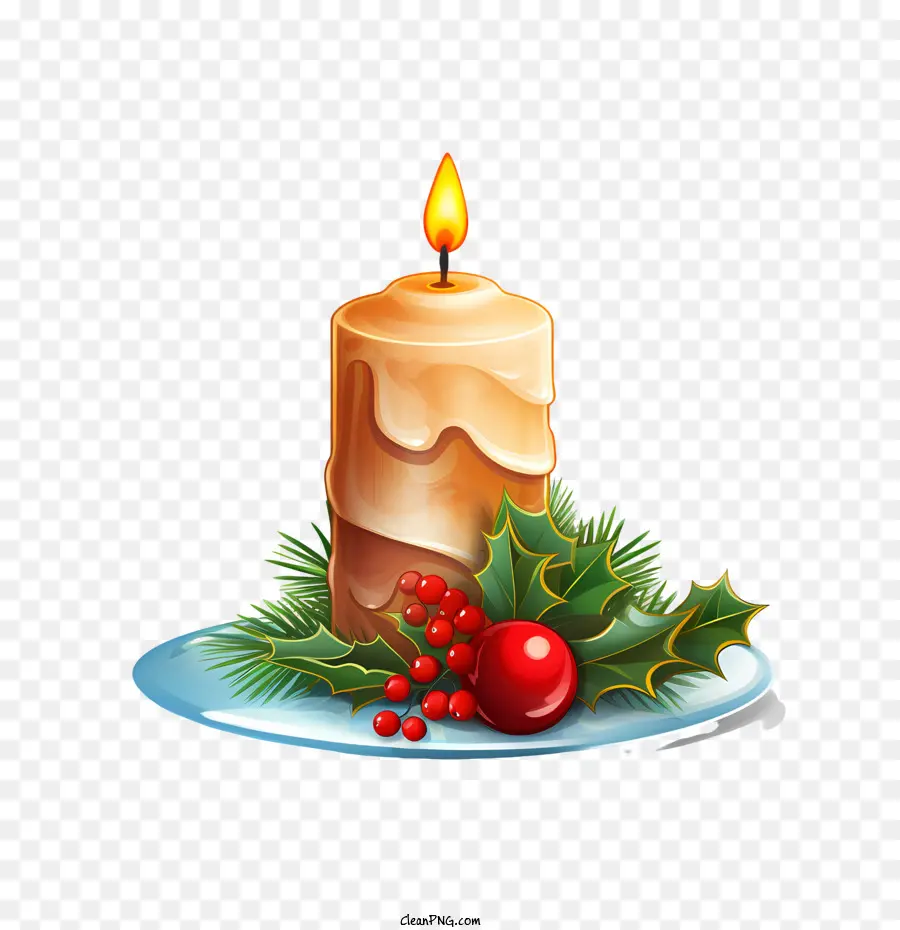 Vela De Navidad，Vela PNG