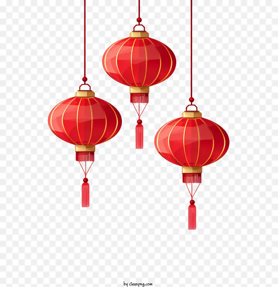 Linterna China，Linterna Roja PNG