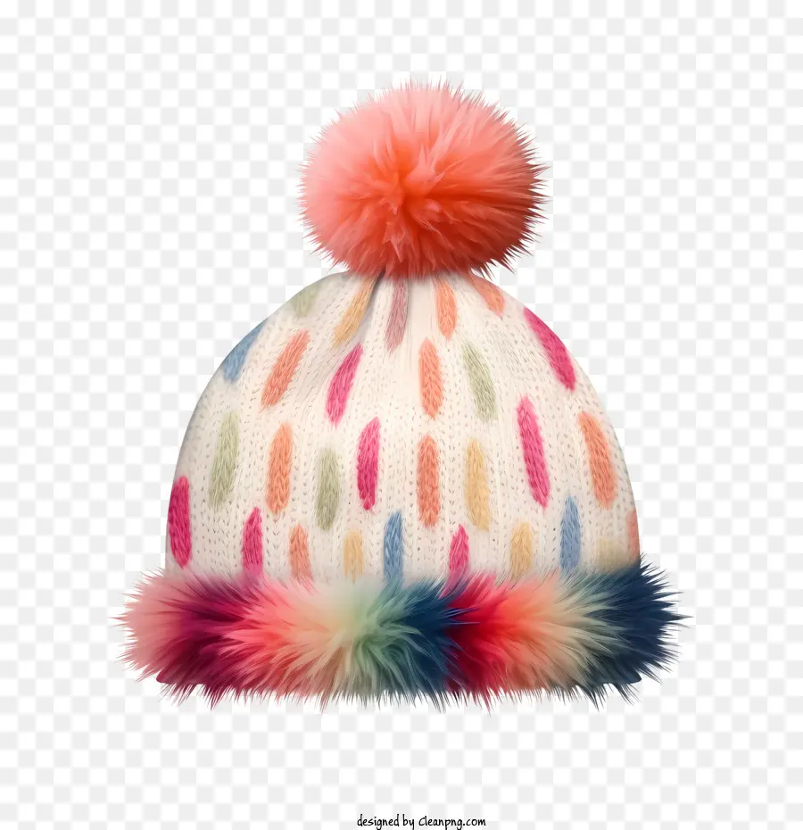 Sombrero De Invierno，Gorro Colorido PNG