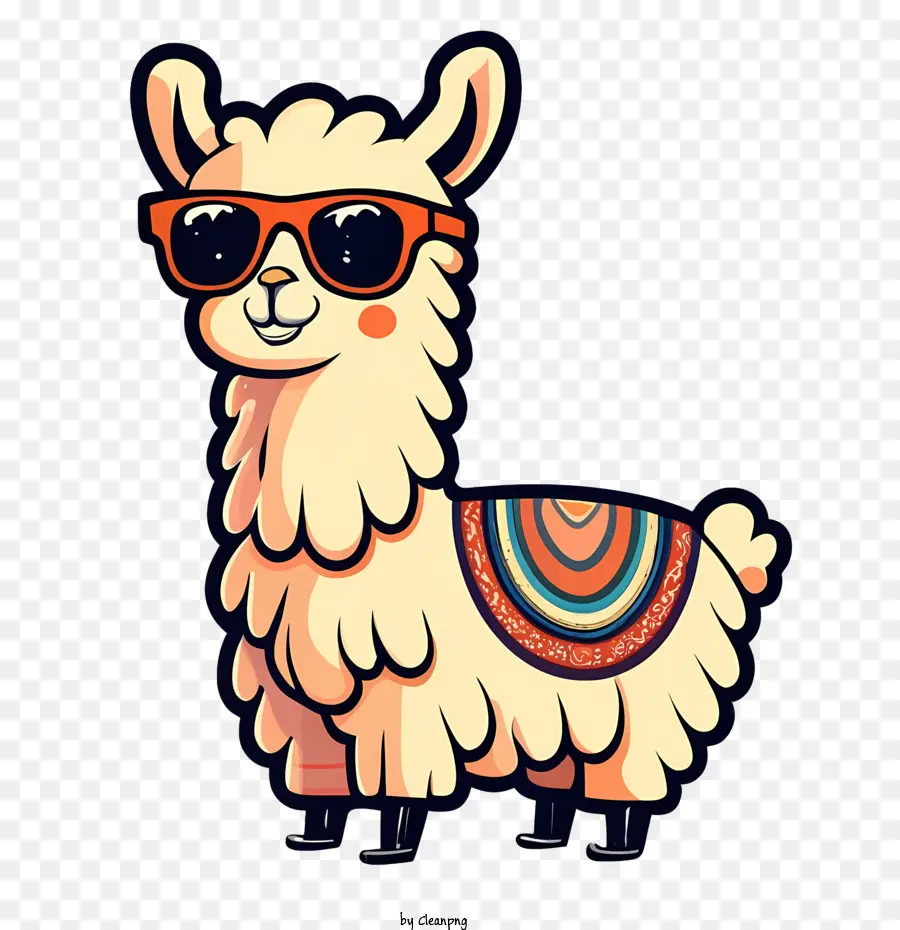 Llama，Gafas De Sol PNG