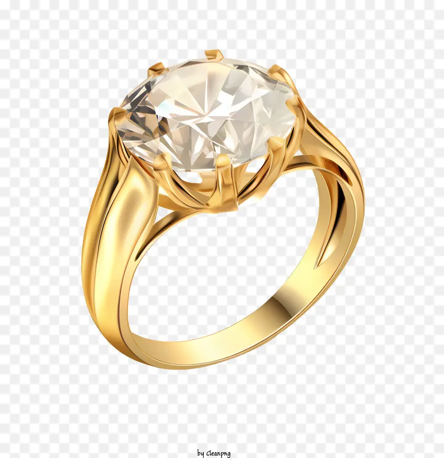 Anillo De Diamantes，Diamante PNG