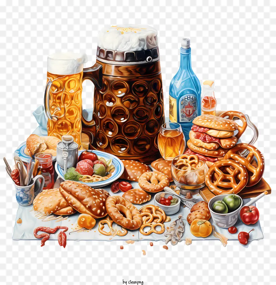 Oktoberfest，La Cerveza PNG