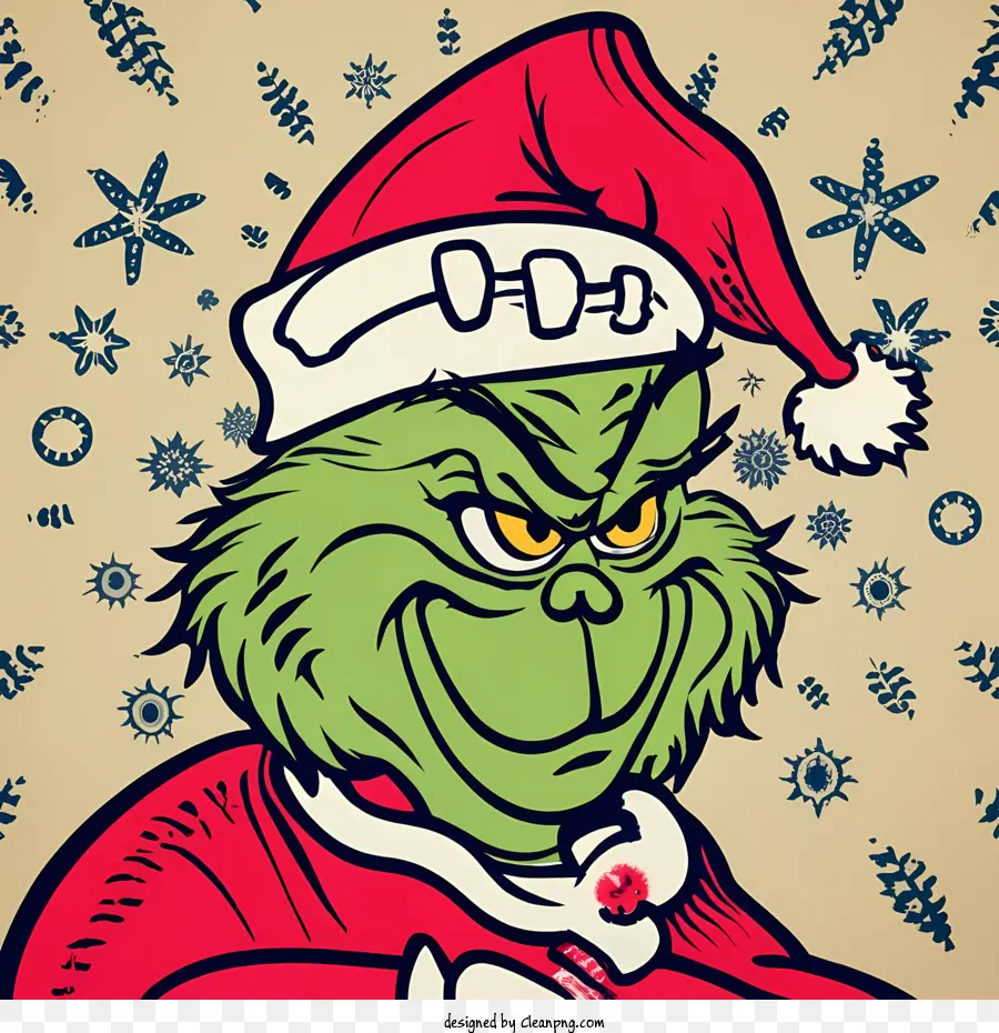 Grinch Navideño，Grinch PNG