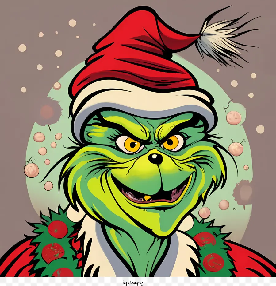 Grinch Navideño，Grinch PNG