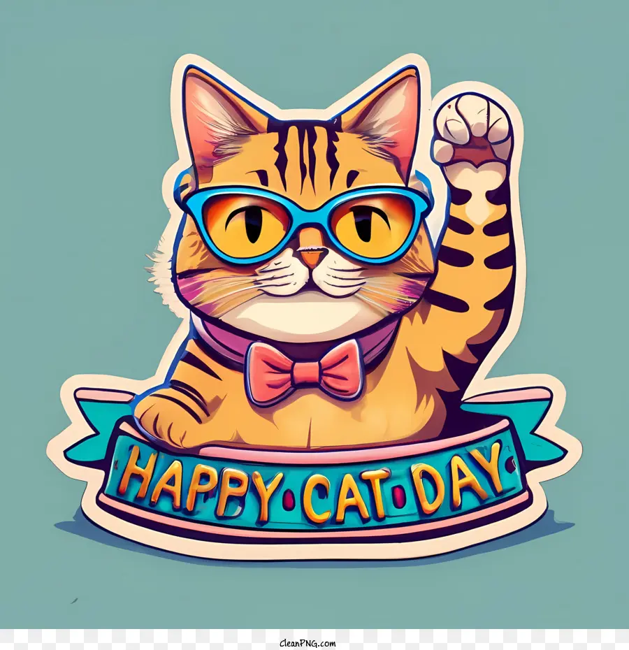 Día Del Gato Global，Feliz Día De Gato PNG