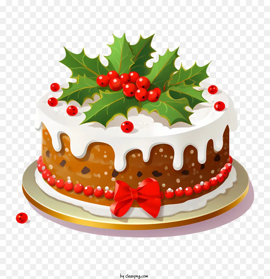 Pastel De Navidad，Postre PNG