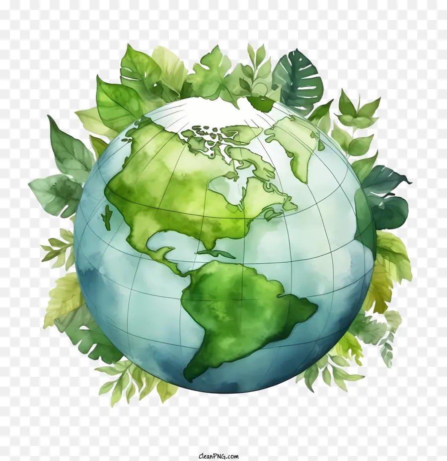 Planeta Verde，Green Earth PNG