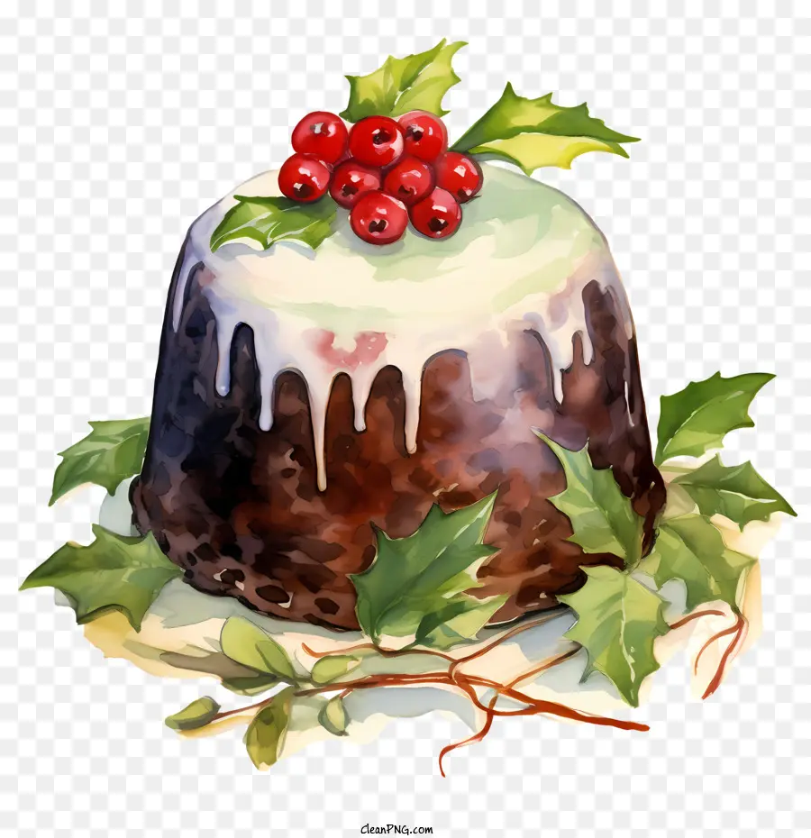 Pudín De Navidad，De Postre PNG