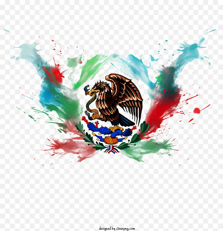 Día De La Independencia De México，Mexican Flag PNG