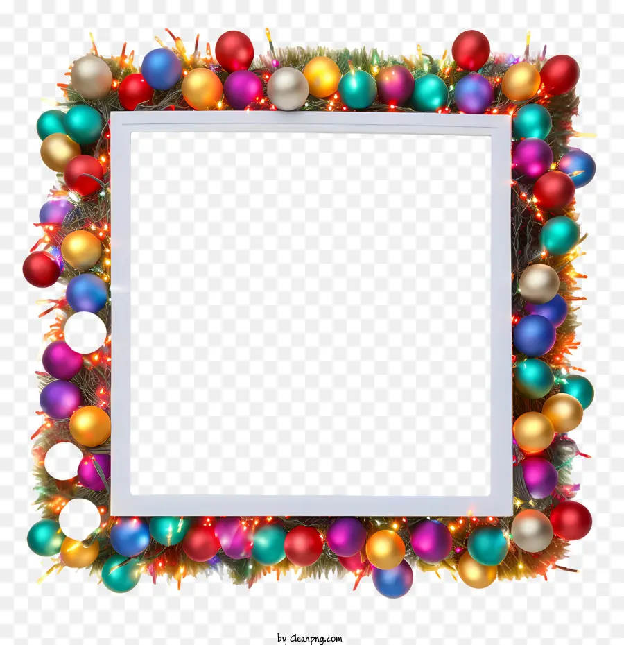 Luces De Navidad，Colorido PNG