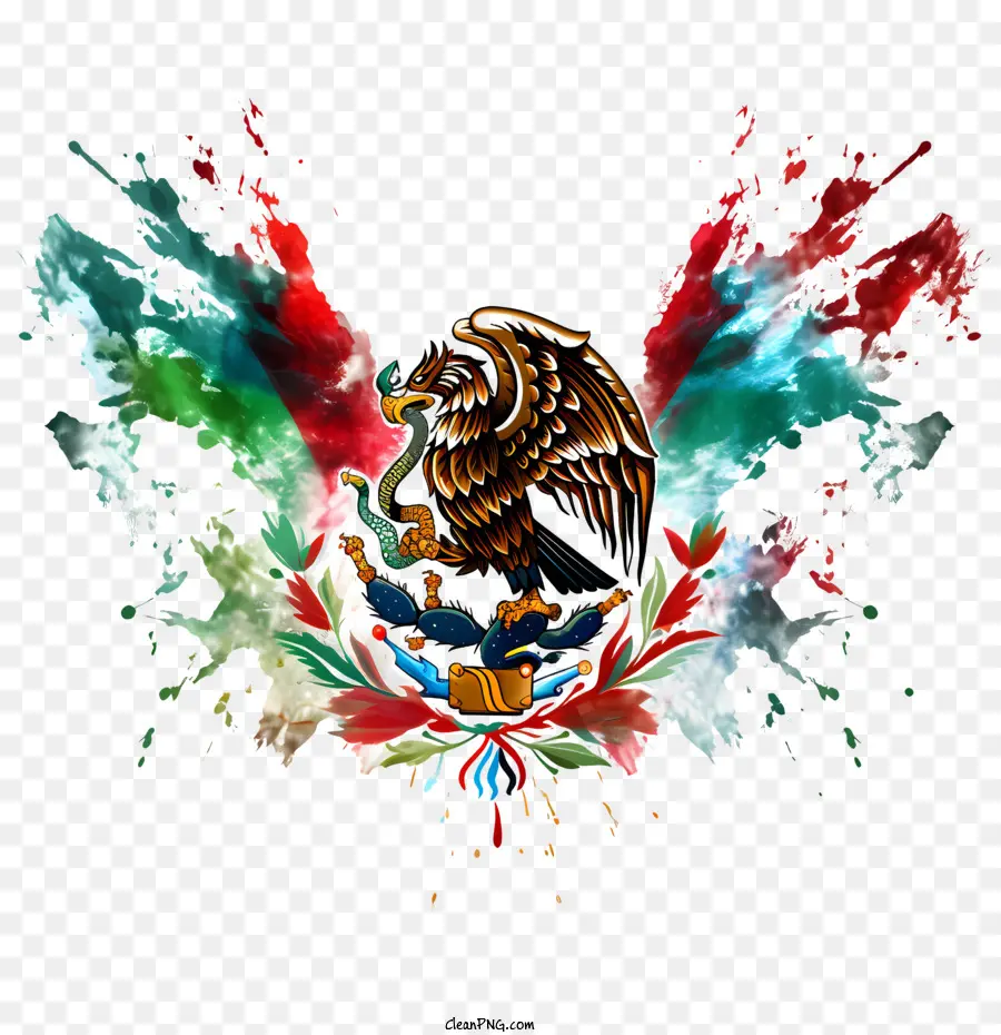 Día De La Independencia De México，águila PNG