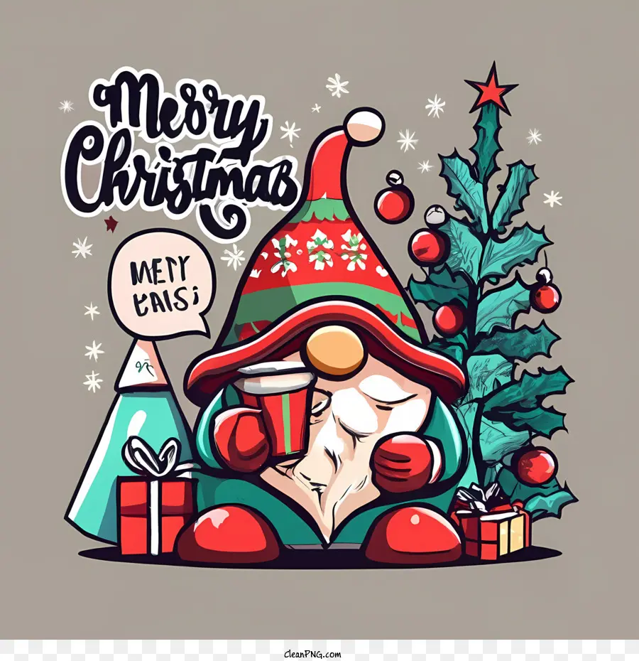 Feliz Navidad，Santa PNG