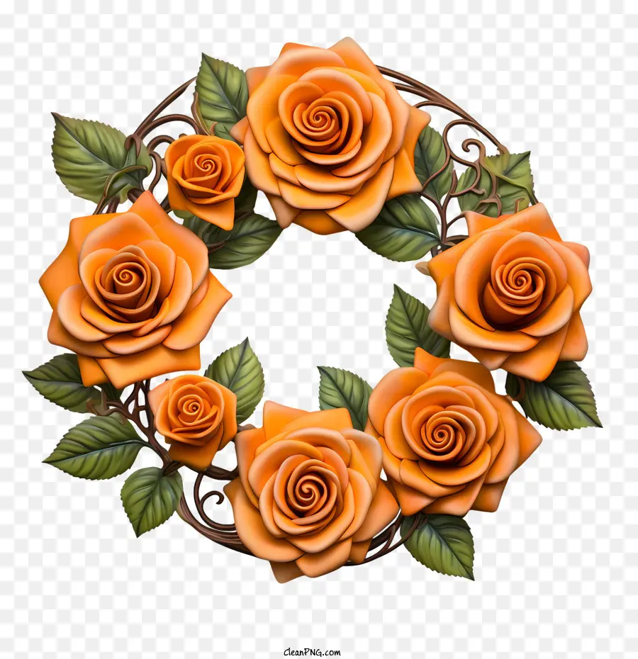 Corona De Rosas，Rosas PNG