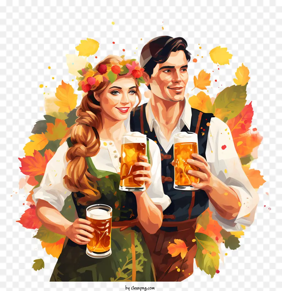 Oktoberfest，La Cerveza PNG