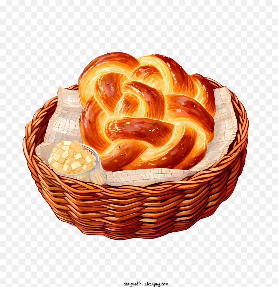 Pan De Jalá，Cesta De Pan PNG