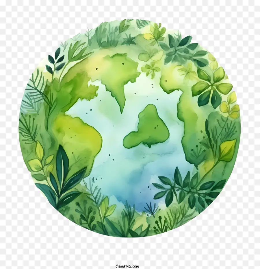 Planeta Verde，Green Earth PNG