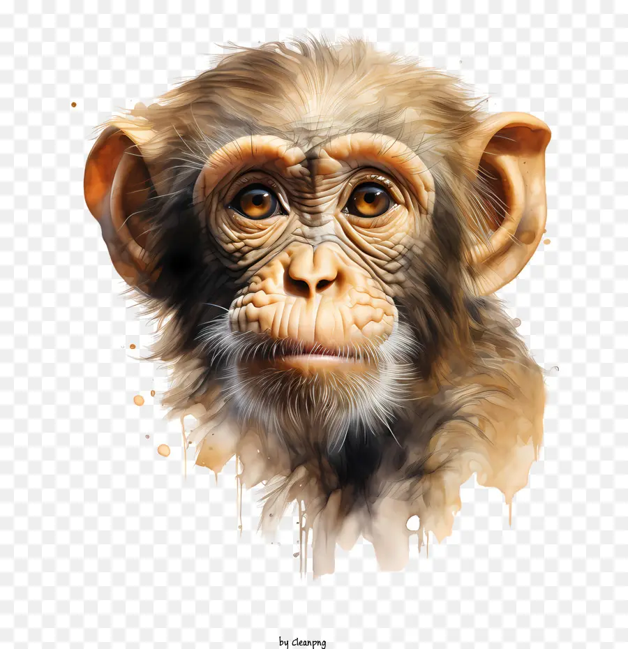 Mono Día，Chimpancé PNG