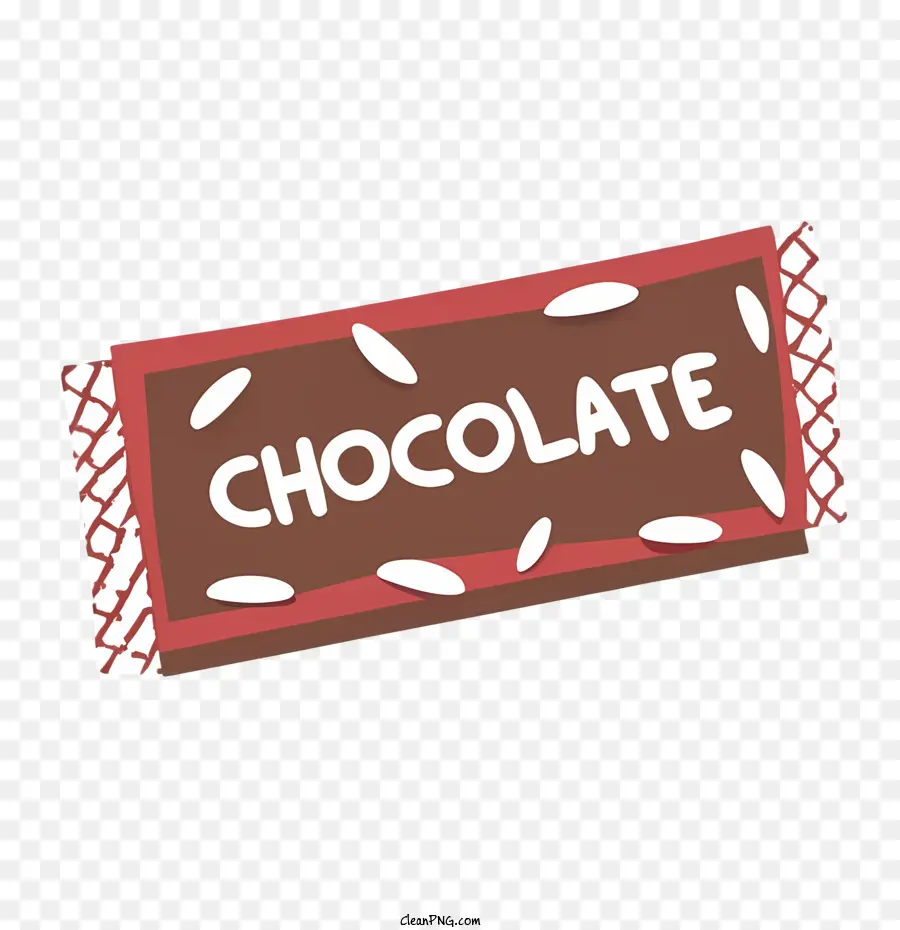 Barra De Chocolate，Dulce PNG