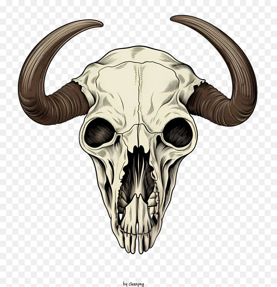 Cráneo De Toro，Bien PNG