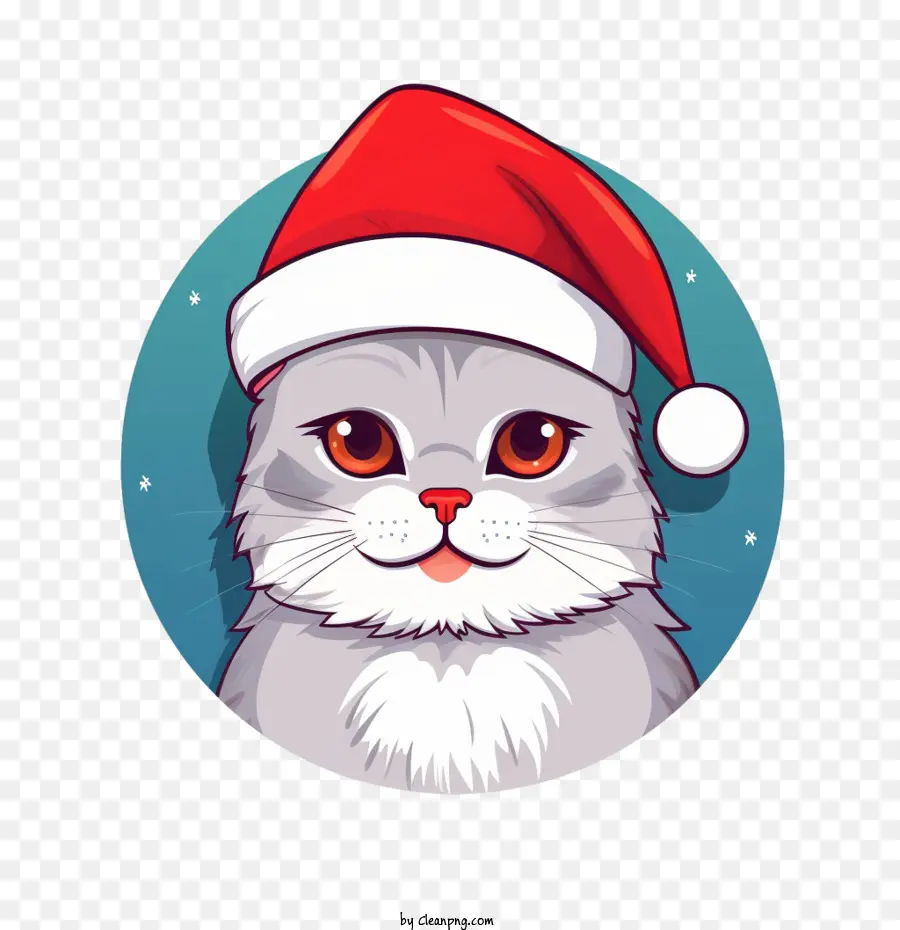 Gato De Navidad，Gato PNG