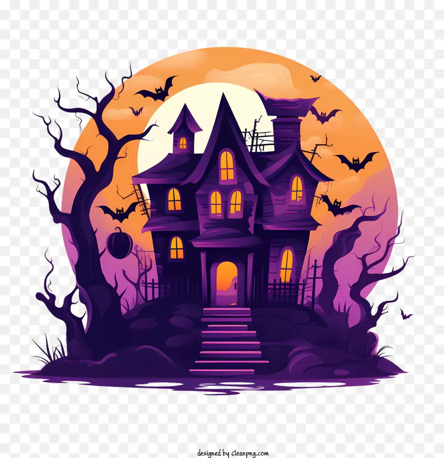 Haunted Halloween De La Casa，Fantasma PNG