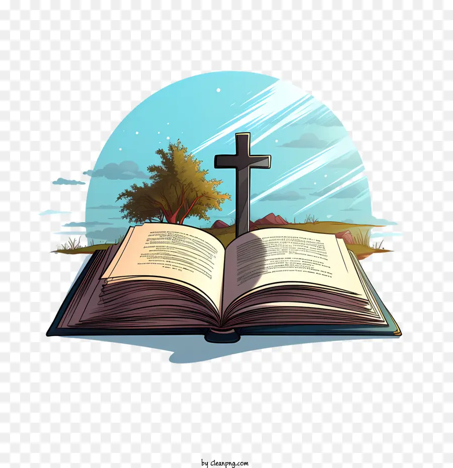 Biblia Con Cruz，La Biblia PNG