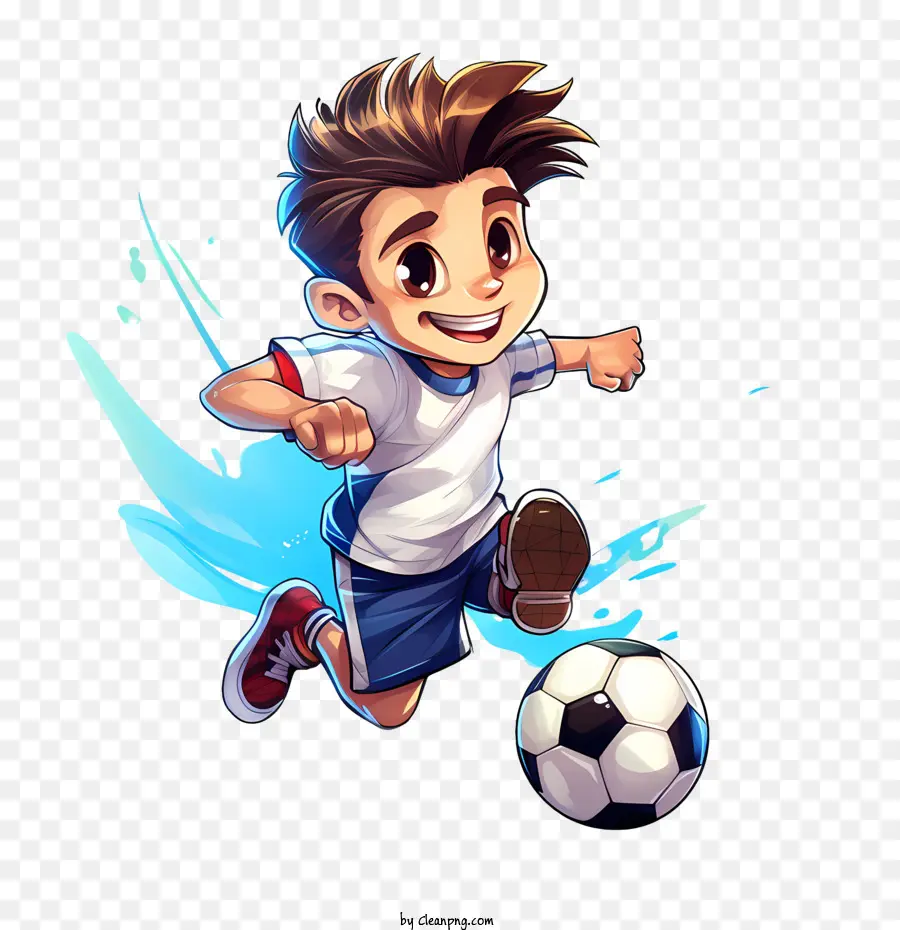 Jugador De Fútbol，Kid PNG