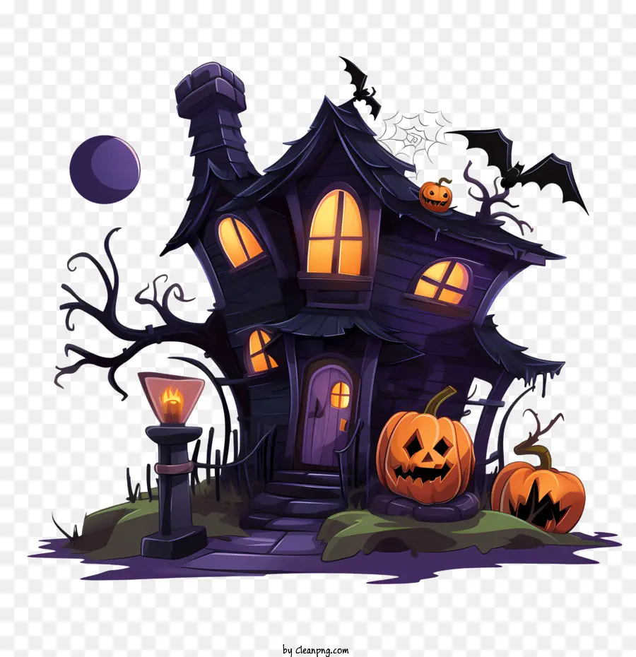 Haunted Halloween De La Casa，Embrujada PNG