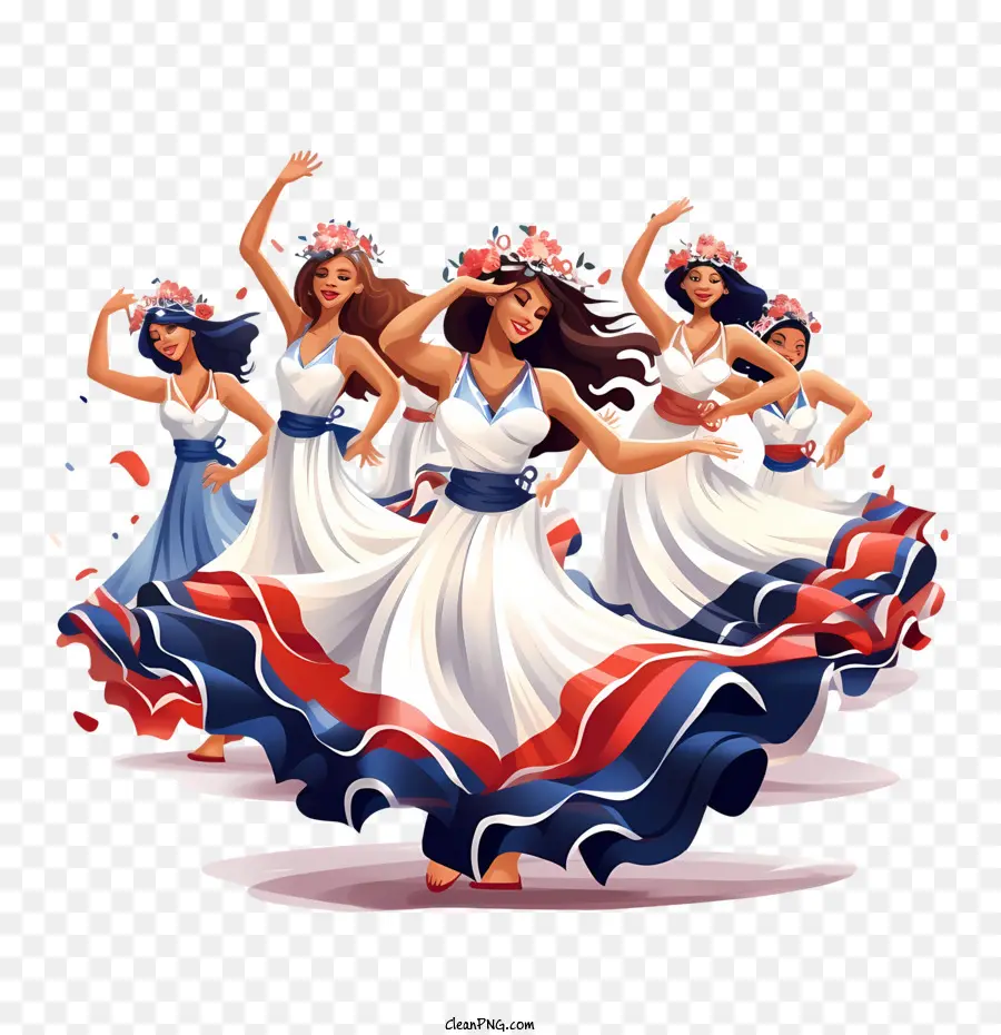 Día De La Independencia De Costa Rica，La Danza PNG