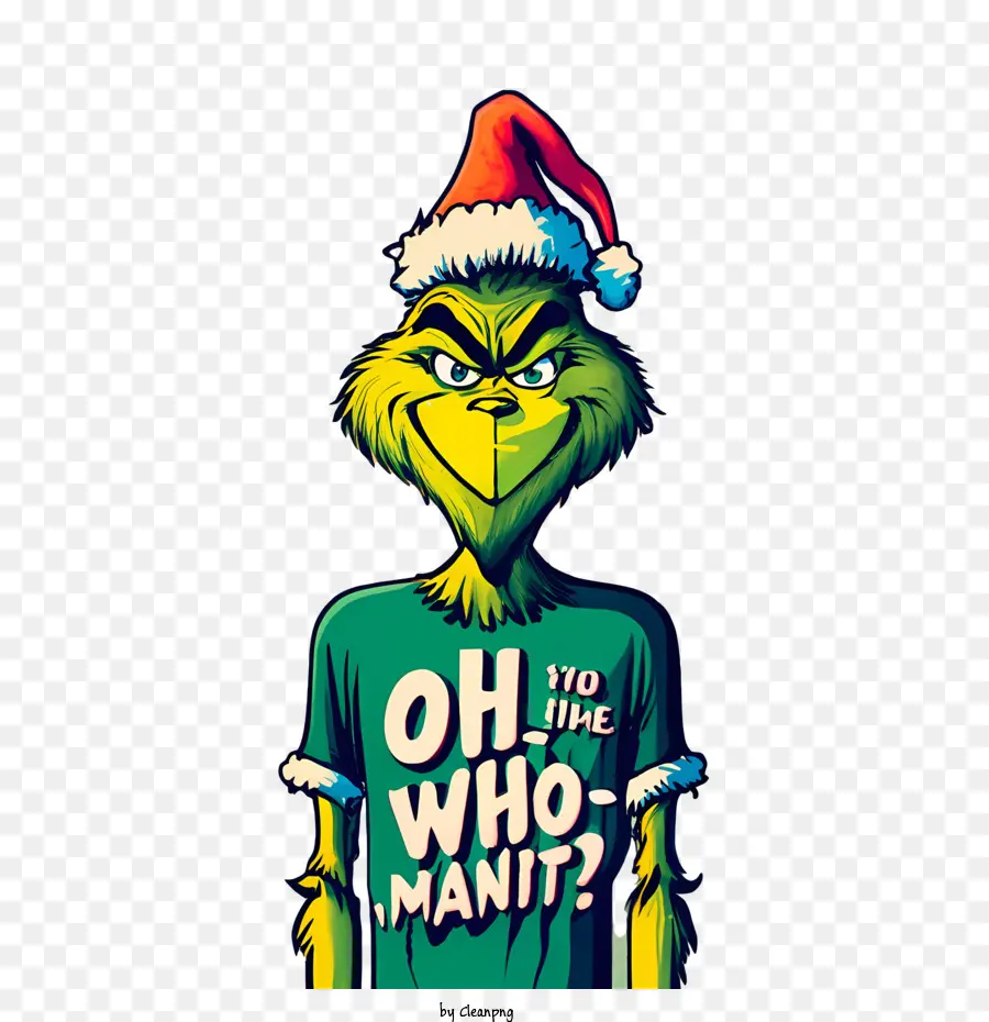 Grinch De Navidad，Sonrisa PNG