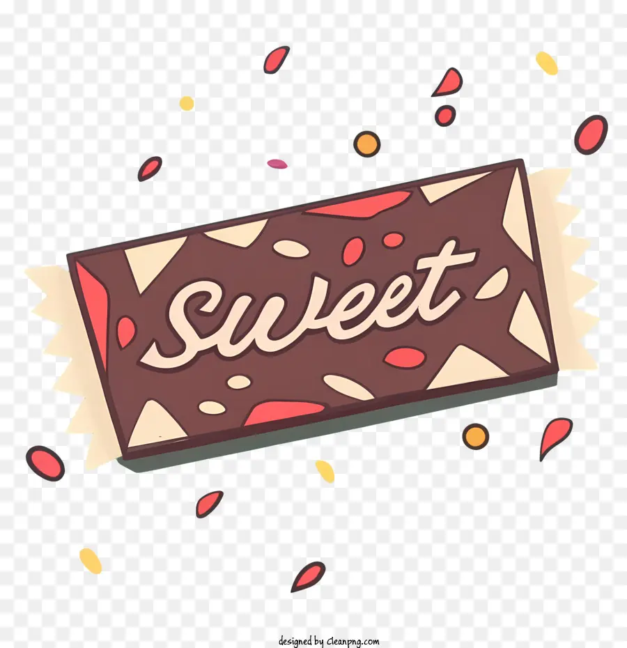 Barra De Chocolate，Barra Dulce PNG