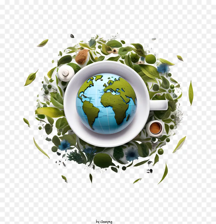 Día Internacional Del Té，Taza PNG