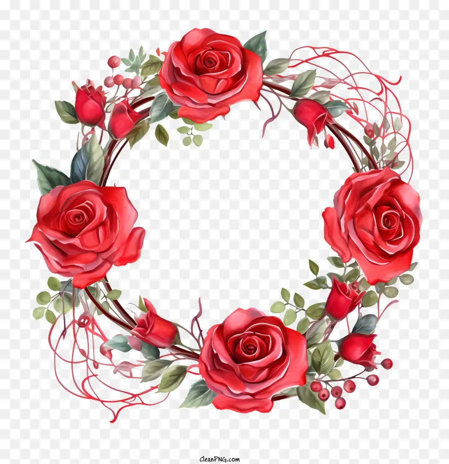 Rosa Corona，Rosas Rojas PNG