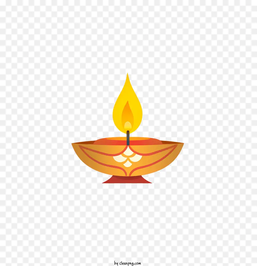 Lámpara De Diwali，Lámpara De Aceite PNG