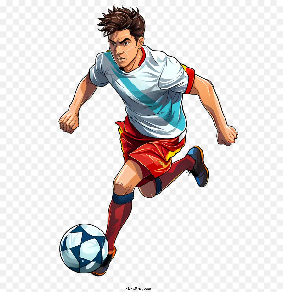 Futbolista，Uniforme Blanco PNG