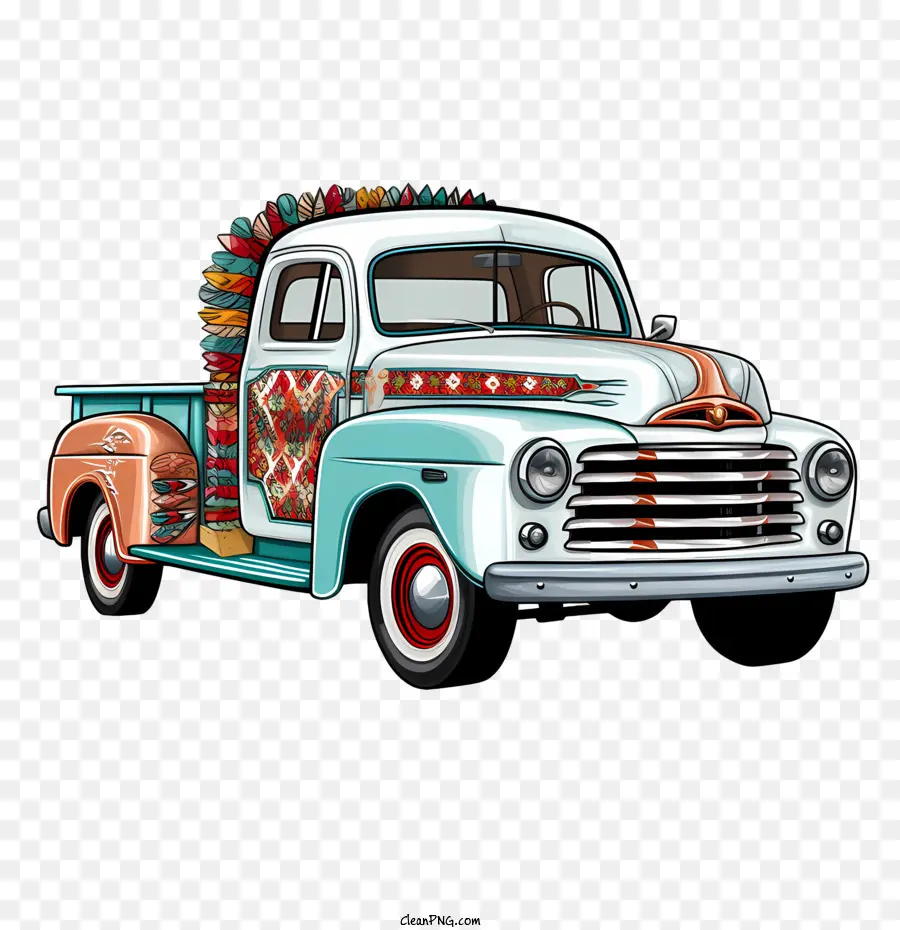 Vintage Camión，Camión PNG