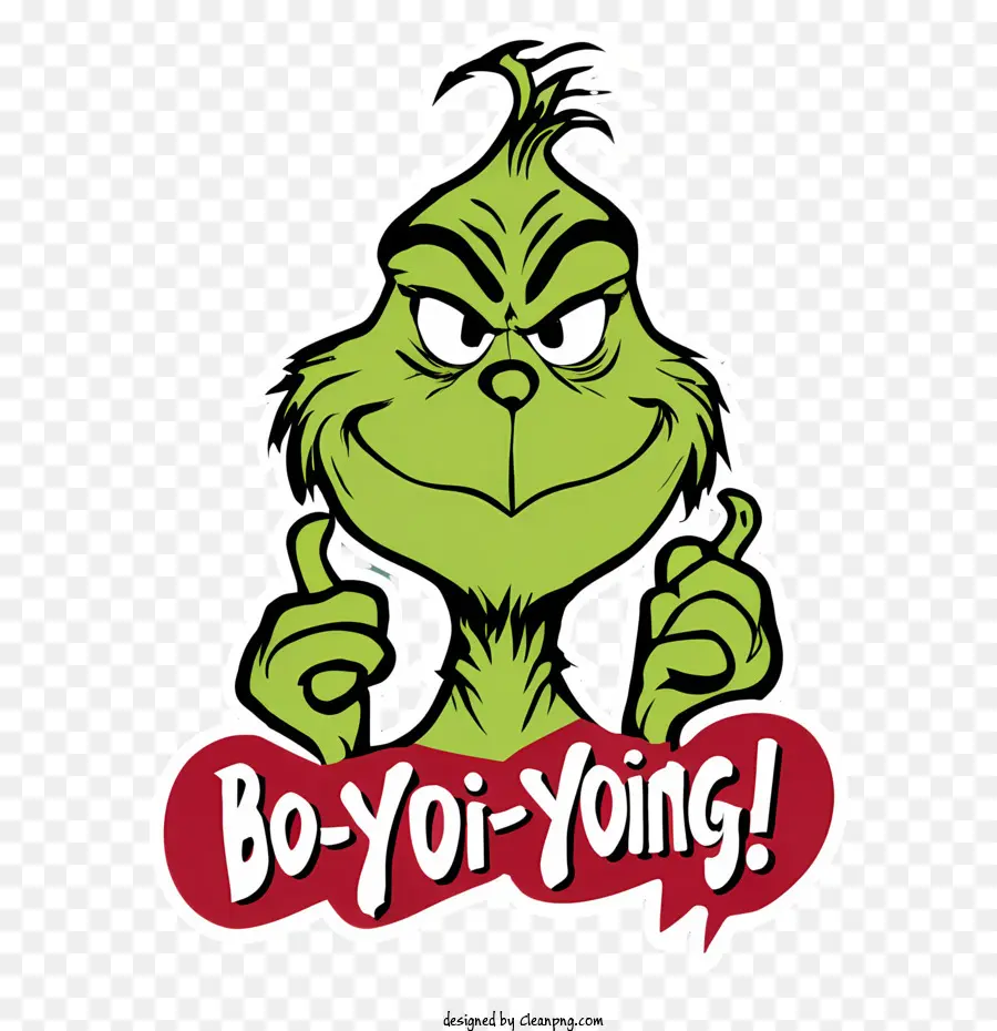 Grinch Navideño，Grinch PNG