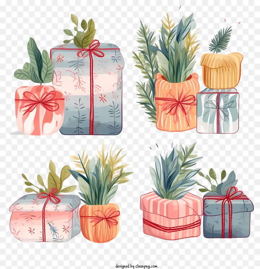 Regalo De Navidad，Cajas De Regalo PNG