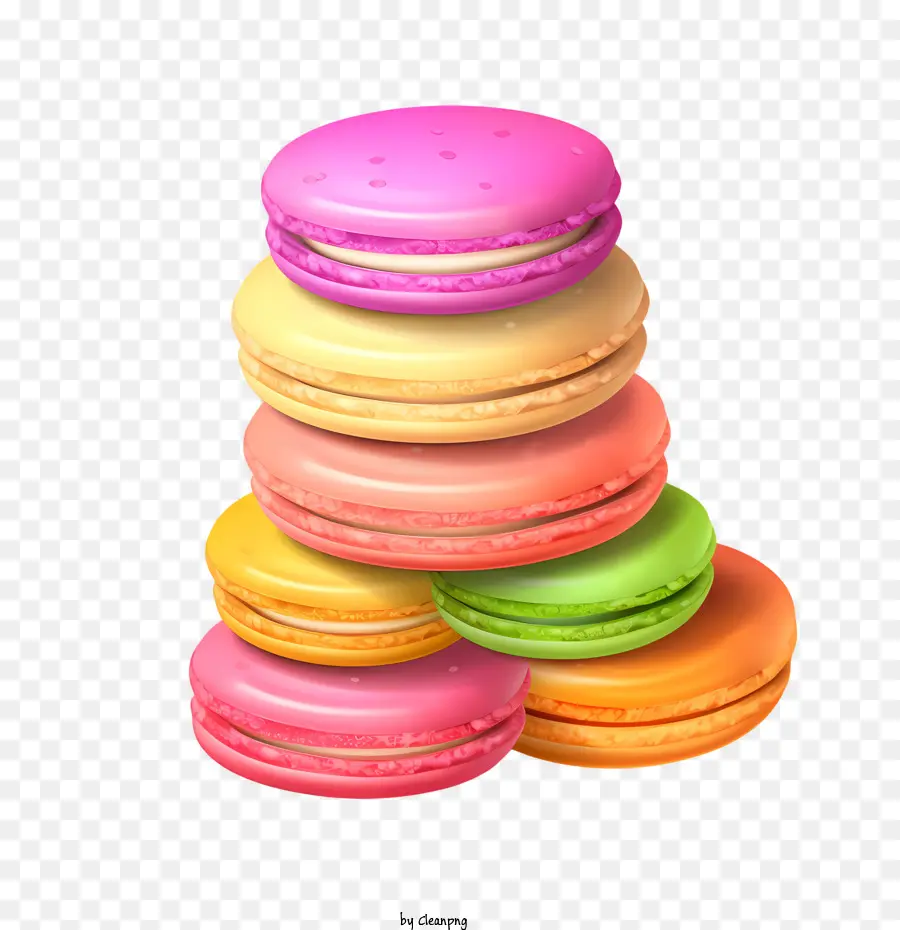 Día Del Macarrón，Macarrones Coloridos PNG