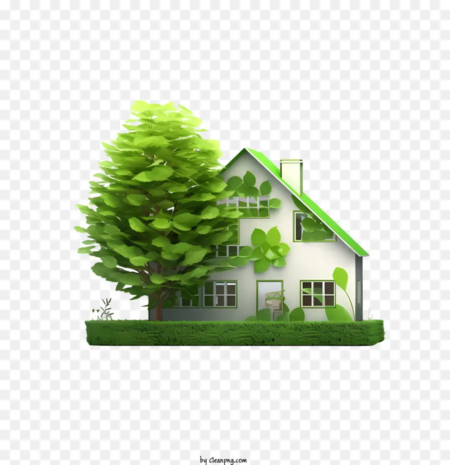 Eco Casa，Ecológico PNG