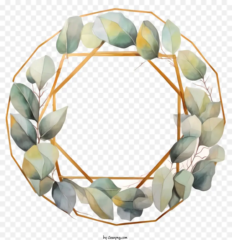 Eucalipto Corona，Floral Corona PNG