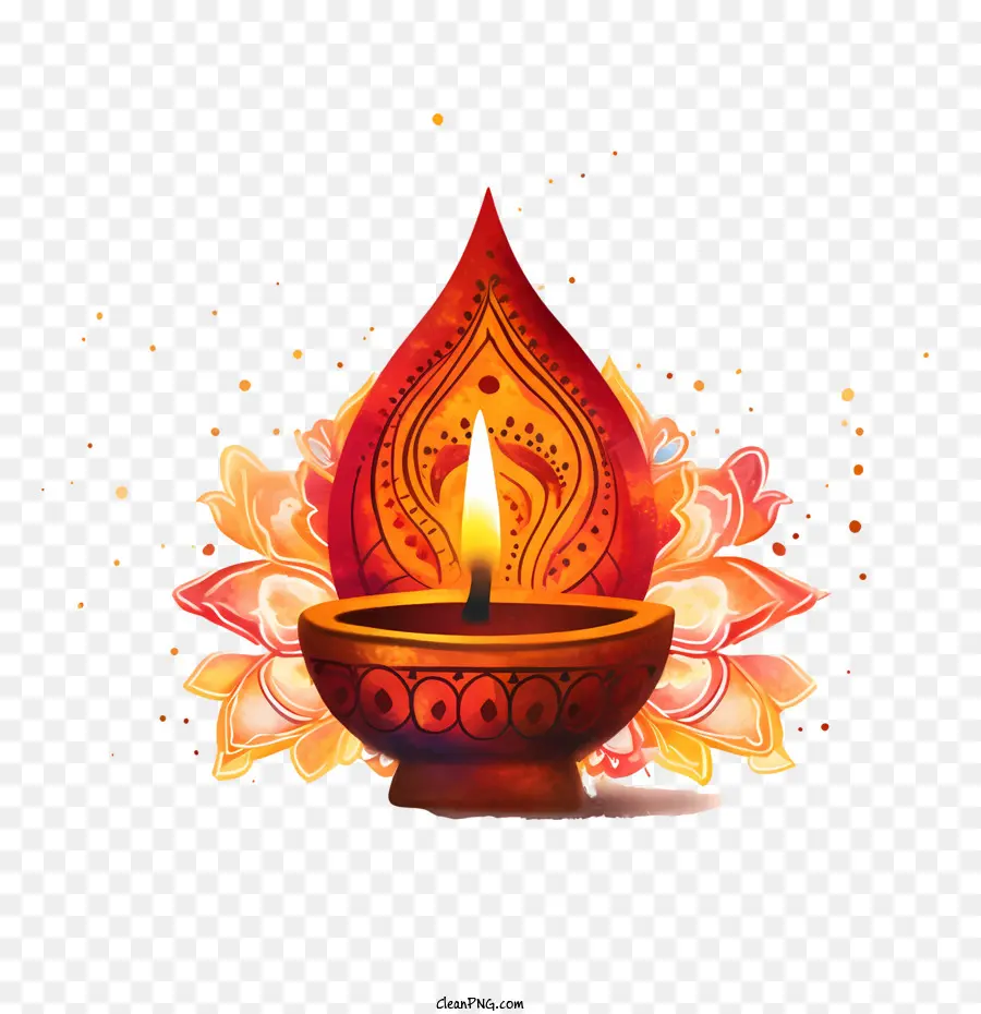 Día De La Independencia De La Lámpara，Diwali PNG