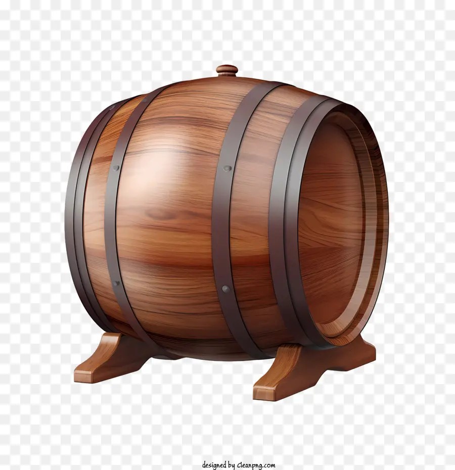 Beer Barrel，Barril De Roble PNG