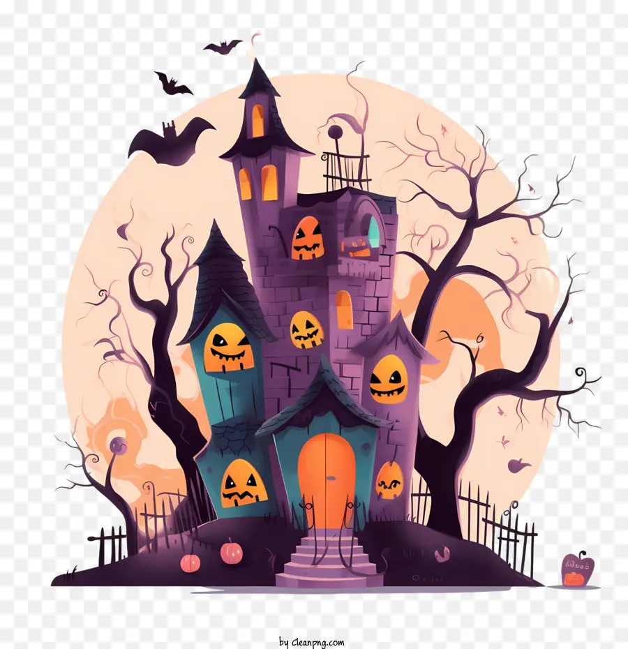 Haunted Halloween De La Casa，Haunted Mansion PNG